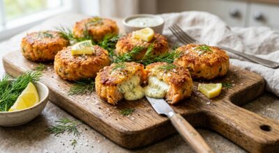 Apéro : ne faites plus vos mini cakes au saumon sans ce fromage frais en dés qui les rend incroyablement fondants