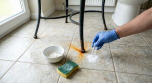 Arrêtez le citron sur vos taches de rouille : cette poudre de droguerie les efface en 10 minutes sans frotter