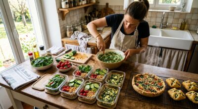 Batch cooking du 28 avril : 10 déjeuners prêts en un après-midi pour dire stop aux sandwichs avalés trop vite
