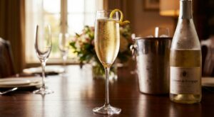 Ce cocktail au champagne sans shaker, prêt en 2 minutes, fait croire à vos invités qu’un barman est chez vous