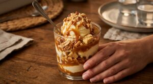 Ce dessert glacé au caramel beurre salé sans sorbetière vide votre congélateur à chaque fin de repas
