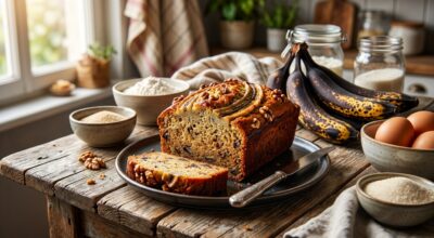 Ce fruit noirci que vous jetez : l’ingrédient clé de ce gâteau ultra moelleux que tout le monde adore