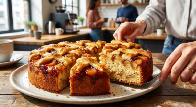 Ce gâteau à la compote sans beurre a affolé tout le bureau : les 3 gestes et l&rsquo;erreur fatale à éviter