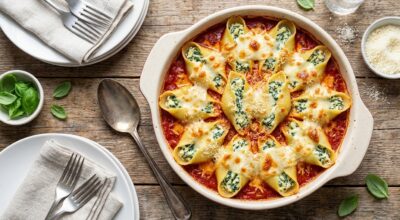 Ce gratin de pâtes aux épinards rend tout le monde muet à table : la technique secrète des familles pressées