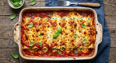 Ce gratin de pâtes sans précuisson, prêt en 30 min, fait taire toute la table : le mélange à glisser dans chaque tube