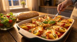 Ce plat de pâtes farcies a fait dire à ma fille « maman, c’est mieux que les lasagnes » et on ne réclame plus que ça