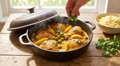 Ce poulet marocain aux olives qui embaume la maison : l&rsquo;erreur à bannir pour le réussir à tous les coups