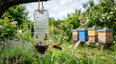 Ce printemps, cette bouteille montée à l’envers est la seule à stopper les frelons asiatiques sans tuer vos abeilles