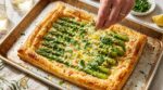 Ce soir, 18 minutes au four suffisent : cette tarte fine à ce légume de saison met toute la table d’accord