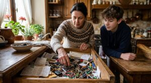 Ce tiroir fouillis dans la cuisine de vos parents trahit une vérité dérangeante sur leur charge mentale