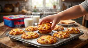 Ces 3 œufs et ce reste de jambon vont remplacer tous les goûters industriels chez vous en 15 minutes