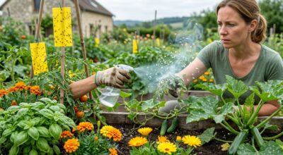 Ces minuscules mouches blanches que vous croyez inoffensives ruinent le potager en 48h, ce mélange les stoppe