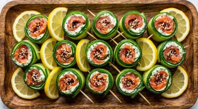 Cette astuce avec un légume vert croquant et un simple cure‑dent va vous faire oublier les plateaux japonais à l’apéro