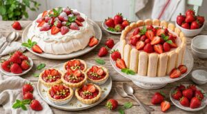 Fraises de saison : ces 3 desserts gourmands avec presque aucun sucre ajouté cet été vont vous surprendre