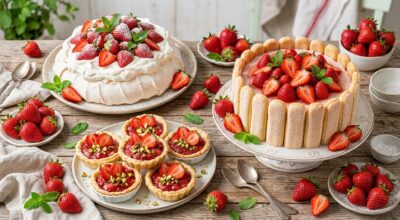 Fraises de saison : ces 3 desserts gourmands avec presque aucun sucre ajouté cet été vont vous surprendre
