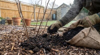 Framboisiers : ce geste d’hiver au pied du plant a doublé ma récolte, ne l’ignorez plus cette année
