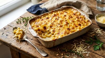 Gratin de macaronis au comté : ce condiment du frigo le rend addictif et vous oubliez toujours de l&rsquo;ajouter