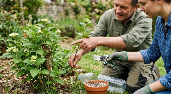 Hortensias : mon voisin pépiniériste m’a montré la seule tige à couper si vous ne voulez plus perdre vos boutures