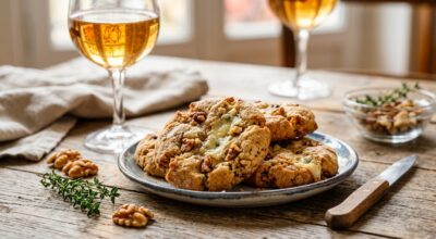 Invités bluffés : ces cookies sucrés-salés à base de ce fromage bleu les ont laissés sans voix à l’apéro