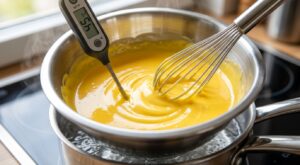 J’ai planté un thermomètre dans ma sauce hollandaise : ce seuil secret où elle se rate en 30 secondes