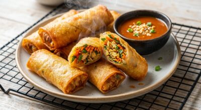 J&rsquo;ai râpé ce légume cru dans mes nems : au four, ils sont sortis ultra croustillants, vous n&rsquo;oserez plus les frire