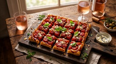 J’ai testé un soir cette tarte Tatin salée aux tomates cerises : le secret qui l’a rendue incontournable à l’apéro