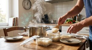 Je réchauffais mon riz sans me méfier : ce qui s’y développe après 1 heure peut vraiment vous clouer au lit