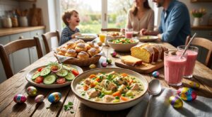 Lundi de Pâques : ce menu malin en 5 recettes vous régale en moins d’1 h sans vous bloquer aux fourneaux