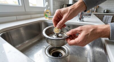 Marre de l’odeur d’évier qui revient ? Ce geste de plombier avec une simple pièce de 2 € change tout en 5 minutes