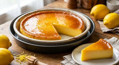 « Mon voisin m’a demandé comment j’obtenais cette texture folle » : ce flan au citron tient à un seul geste clé