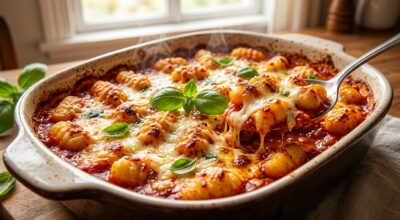 Ne fais plus bouillir tes gnocchis : cette cuisson crousti-fondante au four fait oublier l’ancienne méthode