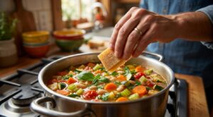 Ne jetez plus ce bout de fromage dur : il remplace vos bouillons cubes et change totalement vos soupes