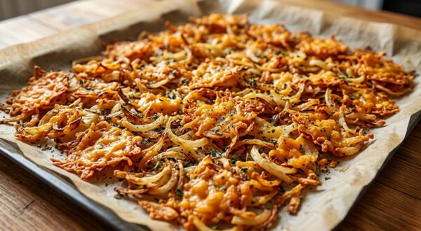 Ni friteuse ni huile : ces chips d'oignon maison croustillent grâce à un seul ingrédient caché dans votre frigo