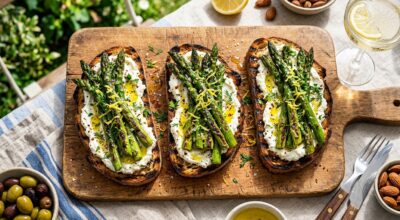 On ne fait plus les bruschettas d’asperges sans ce geste d’agrume à la dernière minute sur la garniture à l’apéro