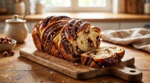 Personne ne croira qu’elle est maison : cette brioche torsadée chocolat-noisettes bluffante est ultra simple