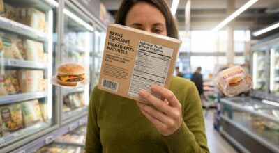 Plats surgelés « équilibrés » : cette ligne cachée au dos du paquet les rend pires qu’un Big Mac!