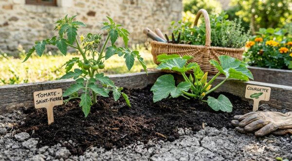 Potager épuisé : j’ai enfoui un seau de cette matière vivante, mes voisins n’en reviennent pas de mes récoltes