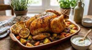 Poulet rôti : ce mystérieux bain blanc qui rend la peau ultra croustillante (et que vous avez déjà au frigo)