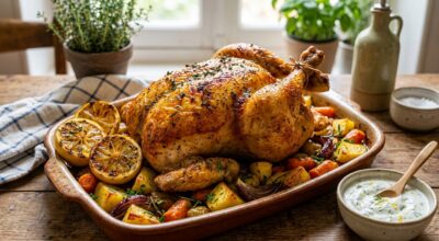 Poulet rôti : ce mystérieux bain blanc qui rend la peau ultra croustillante (et que vous avez déjà au frigo)