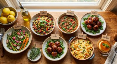 Repas de la semaine : cette méthode 4 étapes (1 h + 15 min/soir) et 6 recettes libère enfin vos soirées