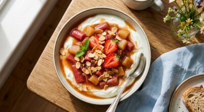 Rhubarbe trop acide : ne faites plus cette erreur, ce geste de pâtissier avant cuisson la rend douce sans sucre ajouté