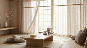 Rideaux ternes au printemps : cette méthode japonaise les lave sans repassage et corrige l&rsquo;erreur que vous faites