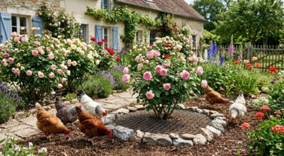 Rosiers saccagés : cette « bonne idée » avec vos poules tourne au carnage si vous oubliez ce geste avant de les lâcher