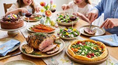 Samedi 11 avril : ce menu de Pâques en 5 recettes régale tout le monde avec un seul four sans vous épuiser en 1 h 30