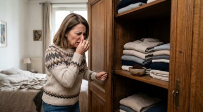 Si vos placards sentent le renfermé, ce geste avec un ingrédient de cuisine révélé par un pressing va tout changer