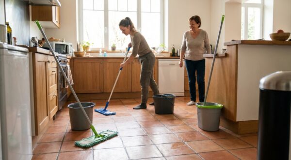 Si votre carrelage laisse toujours des traces, cette méthode en 2 gestes a bluffé ma belle-mère