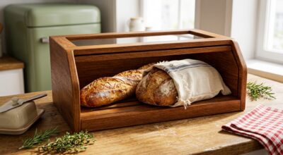 Si votre pain est dur dès le lendemain, vous le rangez au seul endroit de la cuisine qui accélère son rassissement