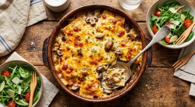 Si vous faites encore des lasagnes le soir, vous n’avez pas goûté ce gratin express au reblochon