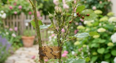 Si vous voyez ces fourmis sur vos rosiers, arrêtez tout : elles protègent en douce un ennemi bien plus dangereux