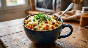 Soirs de flemme : arrêtez les pizzas, ce dîner aux légumes prêt en 7 minutes dans un mug change tout